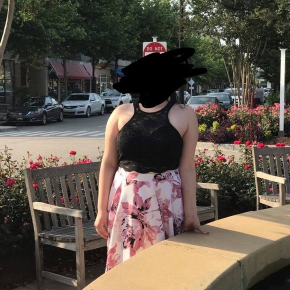 2 piece prom dress - Picture 3 of 8